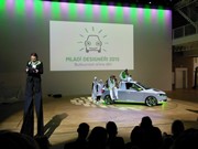 Vyhlášení soutěže Mladí designeři 2015 Škoda auto a.s. Mladá Boleslav